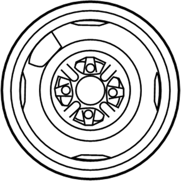 Hyundai 52910-39900 Wheel Cap Assembly