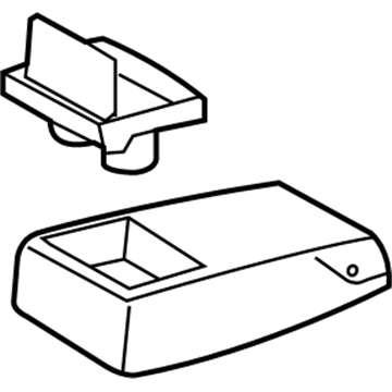 Lexus 72830-75051-A2 Rear Seat Armrest Assembly, Center