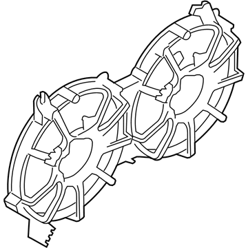 Nissan 21483-JK00A SHROUD Assembly