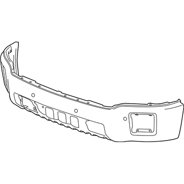 GM 22902307 Front Bumper