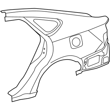 Toyota 61601-07070 Quarter Panel