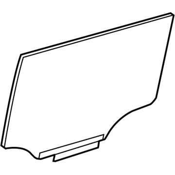 Toyota 68113-12800 Moveable Glass