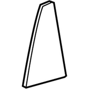 Toyota 68123-12830 Fixed Glass