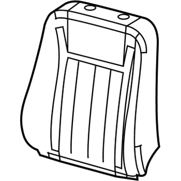 Mopar 1QP22BD5AA Cover-Front Seat Back