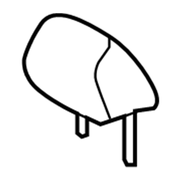 Toyota 71940-12A81-B0 Headrest, Outer