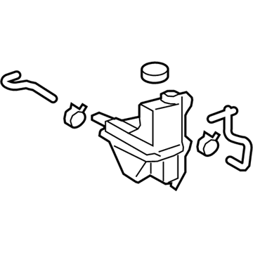 Lexus 16470-38040 Tank Assy, Radiator Reserve