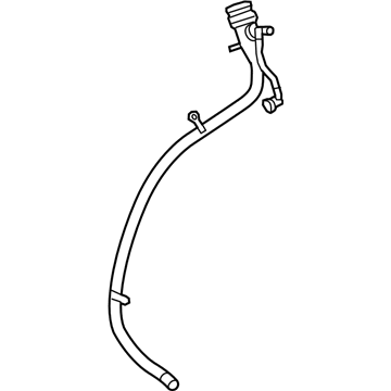 BMW 16-11-7-164-255 Plastic Filler Pipe