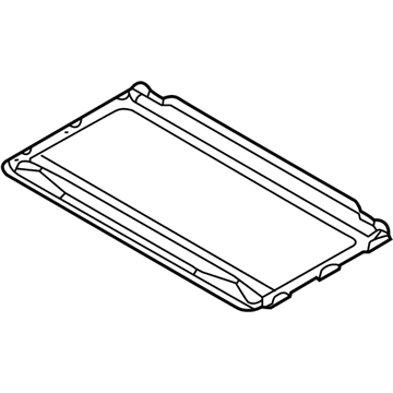 Kia 0K55569910ACY SUNSHADE Assembly