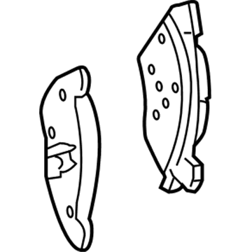 GM 19152665 Pad Kit, Rear Disc Brake
