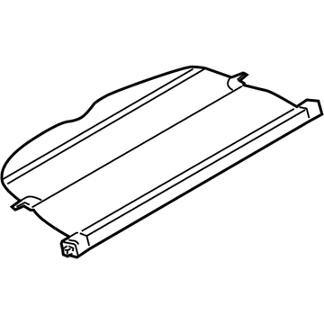 Infiniti H4982-1BA0A Tonneau Cover;Gray with Gray Interior