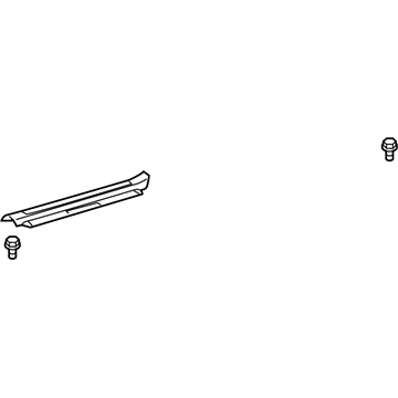 Lexus 67913-50152-A0 Plate, Front Door Scuff