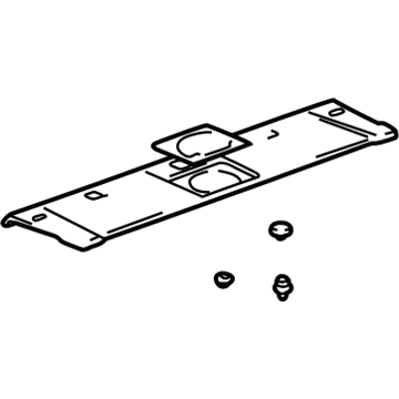 Lexus 64330-33450-B0 Panel Assy, Package Tray Trim