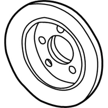 Ford YF1Z-1V125-DB Rotor