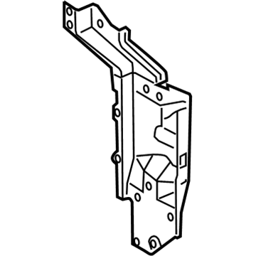 Nissan 62521-JM00A Support-Radiator Core, Side LH