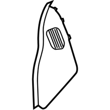 Ford 8C3Z-2504481-AC Instrument Panel Side Cover