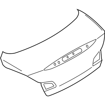Infiniti H4300-JK0AM Lid-Trunk