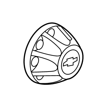 GM 9597806 Hub Cap