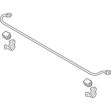 Hyundai 55510-G4AB0 Bar Assembly-Rear Stabilizer