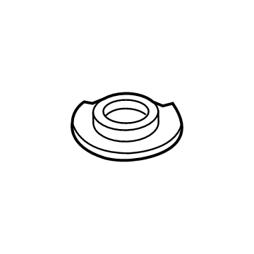 Hyundai 55332-H5000 Rear Spring Pad, Lower