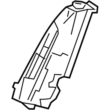 Toyota 71751-06070 Rear Seat Air Bag