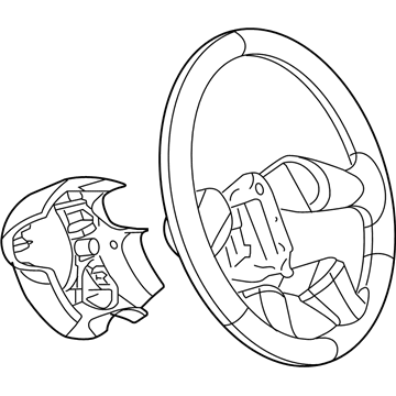 GM 20912687 Steering Wheel