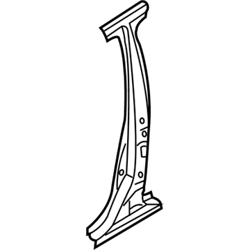 Infiniti 76514-1CA0A Reinforce-Center Pillar, RH