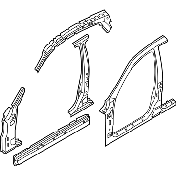 Infiniti G6030-1CAMA Body Assy-Side, RH