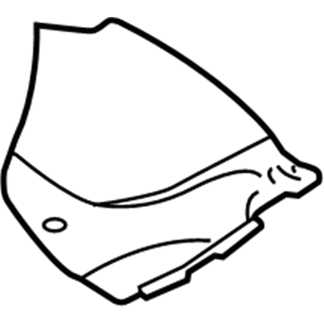 BMW 51-71-7-388-715 Cover, Cowl Panel, Part 2