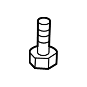 Toyota SU003-02834 Front Mount Screw
