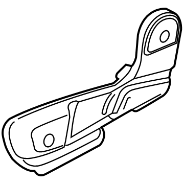 BMW 52-10-5-A1C-4A1 SEAT TRIM, OUTER LEFT