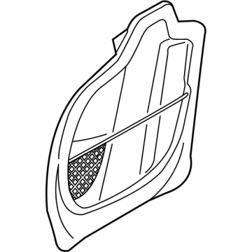 BMW 52-10-5-A1C-569 REAR PANEL