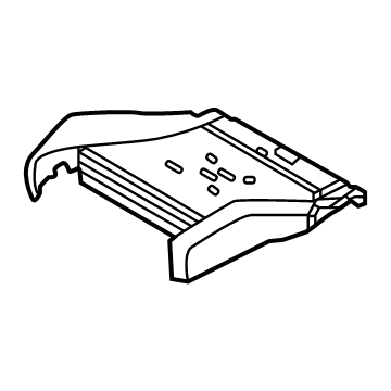 BMW 52-10-6-981-952 FOAM SECTION, SEAT