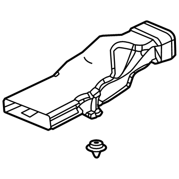 Honda 1J690-69F-A00 DUCT B, IPU OUTLET
