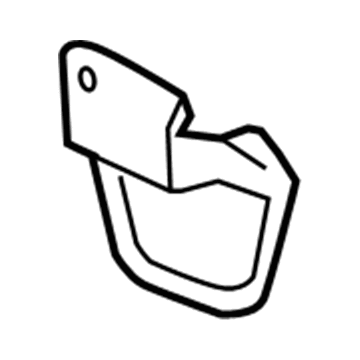 Toyota 76625-0C040 Mud Guard