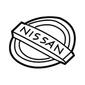 Nissan 291C8-3NA0A Hood Ornament Emblem