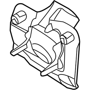Ford 7T4Z-3C611-A Coupling Shield
