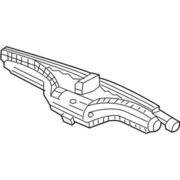 Honda 77460-S9V-A01 Duct Assy., FR. Defroster
