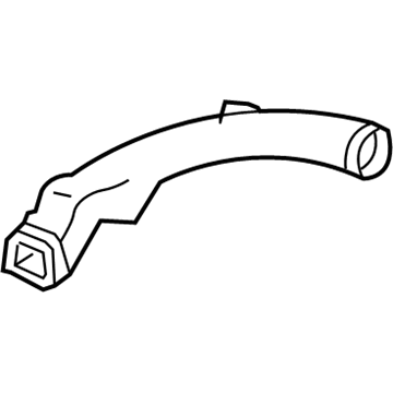 Honda 77466-S9V-A01 Duct, L. Side Window Defroster