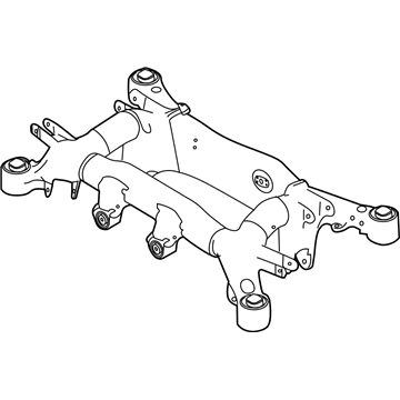 BMW 33-31-2-282-760 Rear Axle Carrier
