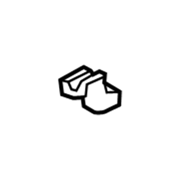 Kia 88142C6000WK Cover-Front Seat Mounting Rear