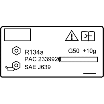 BMW 71-23-9-384-994 Label, Coolant