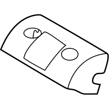 BMW 52-10-8-067-207 COVER, BACKREST, CENTER, LEA