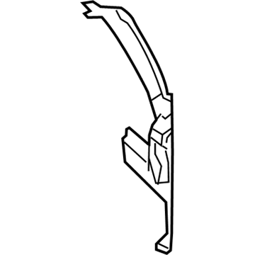 Nissan 77660-7S030 Pillar-Back, Main RH