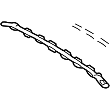 Lexus 63123-48020 Reinforcement, Roof Panel