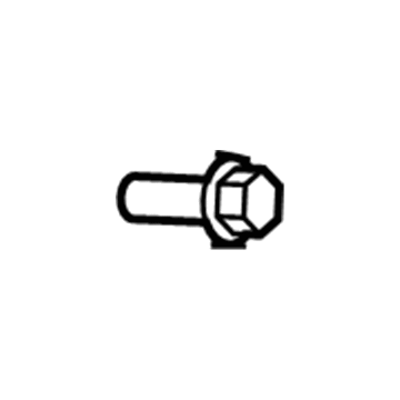 Toyota 90166-50003 Handle Base Screw