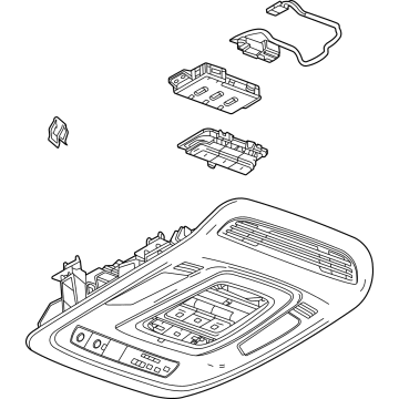 GM 84895414 Overhead Console