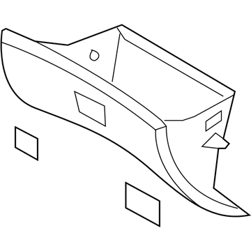 Hyundai 84511-3K200-HZ Housing-Glove Box