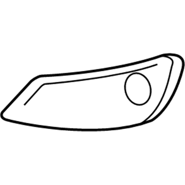 Ford 8A5Z-15266-AA Lamp Bezel