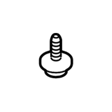Ford -W505022-S303 Bumper Cover Screw