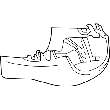 BMW 51-45-6-843-859 TRIM PANEL, STEERING COLUMN